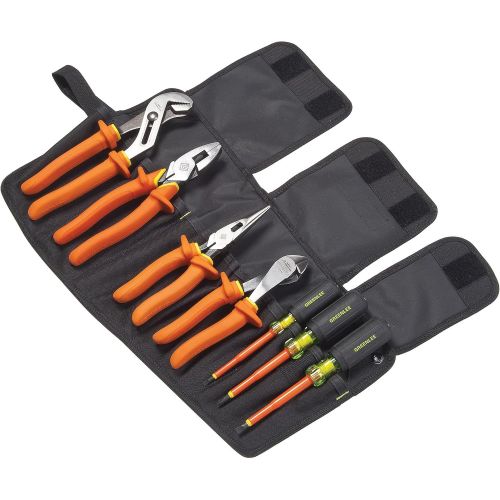  Greenlee 0159-01-INS Plier and Screwdriver Kit, 7-Piece