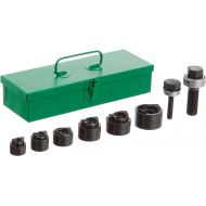 Greenlee 39860 Standard Round Manual Industrial Punch Kit, 34-Inch to 1-12-Inch Hole Size