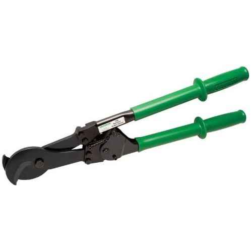  Greenlee 756 Heavy-Duty Ratchet Cable Cutter with Rubber Boot