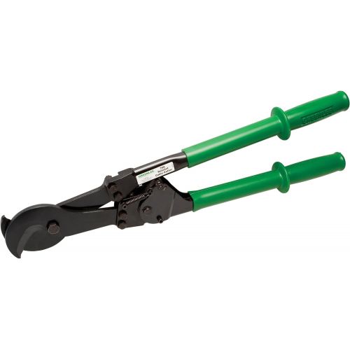  Greenlee 756 Heavy-Duty Ratchet Cable Cutter with Rubber Boot