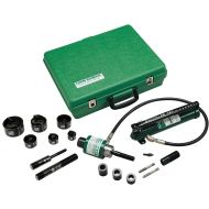 Greenlee 7306SB Ram and Hand Pump Hydraulic Driver Kit with 6 Slug Buster Punches