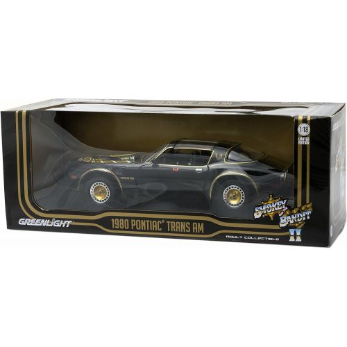  Greenlight Smokey & The Bandit II Firebird 1:18 Die-Cast Metal Vehicle