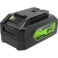 Greenworks 24V 5.0Ah Lithium-Ion Battery (Genuine Greenworks Battery/ 125+ Compatible Tools)