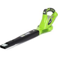 Greenworks 40V (150 MPH / 130 CFM / 75+ Compatible Tools) Cordless Leaf Blower, Tool Only, Green