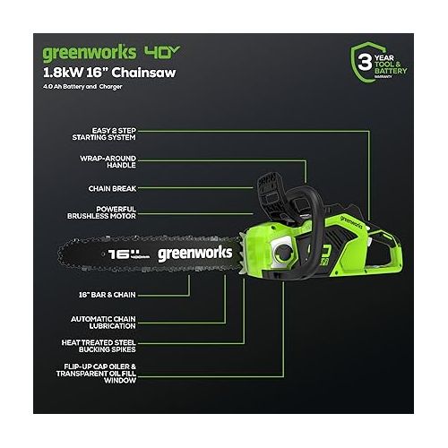  Greenworks 40V 16