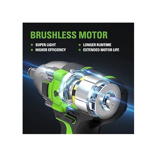  Greenworks 24V Brushless 1/2