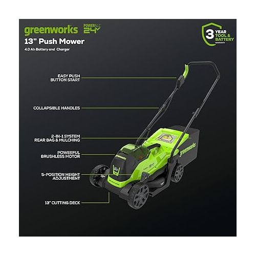  Greenworks 24V 13