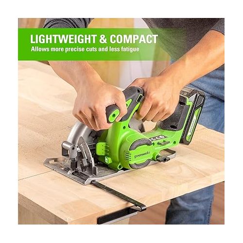  Greenworks 24V Brushless 6-1/2