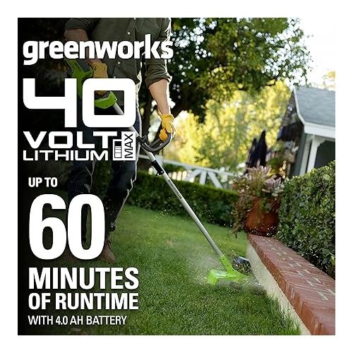  Greenworks ST40B410 Cordless String, 12