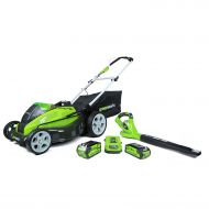 Greenworks GreenWorks 1300302 G-MAX 40V 19 Lawn Mower and Blower Combo Lawn Kit