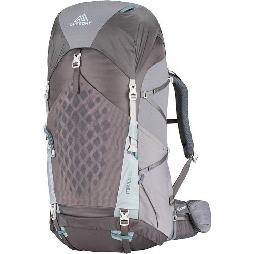 그레고리 Gregory Mountain Products Maven 65 Liter Womens Lightweight Multi Day Backpack | Raincover Included, Hydration Sleeve and Day Pack Included, Lightweight Construction | Lightweight