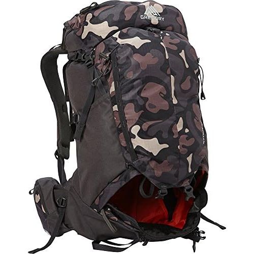 그레고리 [아마존베스트]Gregory Mountain Products Stout 45 Mens Hiking Backpack | Backpacking, Camping, Travel | Integrated Rain Cover, Adjustable Components, Internal Frame | Streamlined Comfort on The T