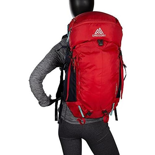 그레고리 [아마존베스트]Gregory Mountain Products Amber 44 Womens Hiking Backpack | Backpacking, Camping, Travel | Integrated Rain Cover, Adjustable Components, Internal Frame | Streamlined Comfort on The