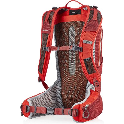 그레고리 Gregory Mountain Products Mens Miwok 12 Hiking Backpack,VIVID RED