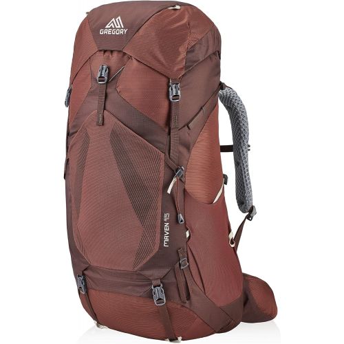 그레고리 Gregory Mountain Products Womens Maven 45 Backpack,ROSEWOOD RED,XS/SM