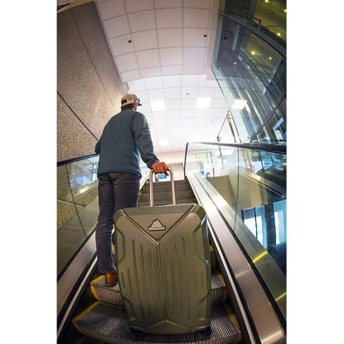 그레고리 Gregory Mountain Products Quadro Hardcase 30 Inch Hardsided Roller | Travel, Business, Vacation | Multi-Directional Spinner Wheels, Durable Polycarbonate Shell, Waterproof Interior