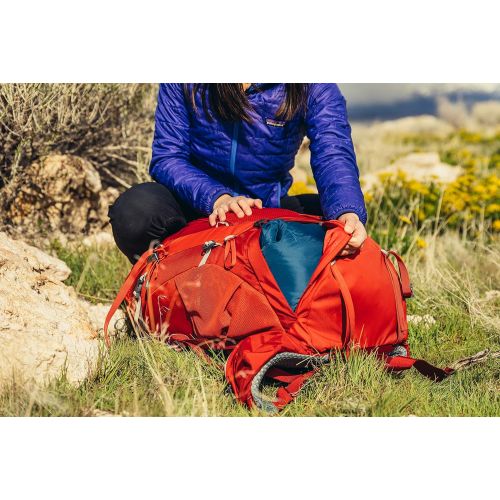 그레고리 Gregory Mountain Products Womens Amber 65 Backpack,ARCTIC GREY