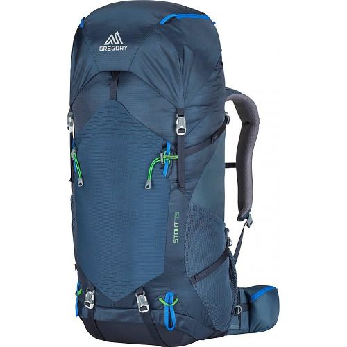 그레고리 Gregory Mountain Products Stout 75 Liter Mens Backpack, Coal Grey, One Size