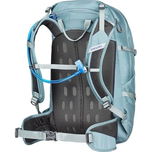 그레고리 Gregory Mountain Products Womens Swift 25 Liter Day Hiking Backpack | Day Hikes, Walking, Travel | Hydration Bladder Included, Padded Adjustable Straps, Quick Access Pockets