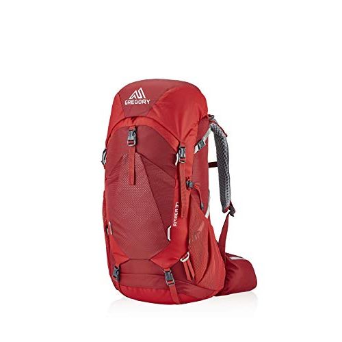 그레고리 Gregory Womens Amber Backpack, Red (Sienna Red), One Size