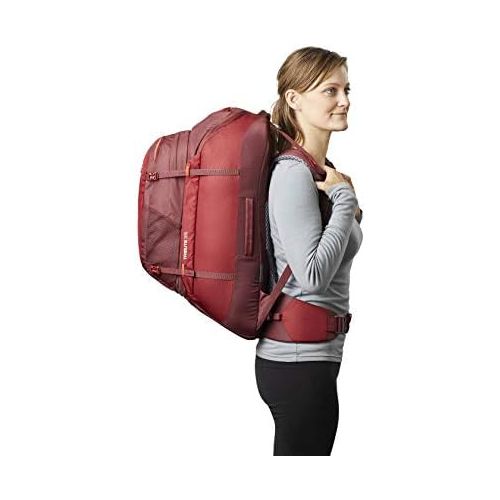 그레고리 Gregory Womens Backpack, Grey (Mystic Grey), One Size