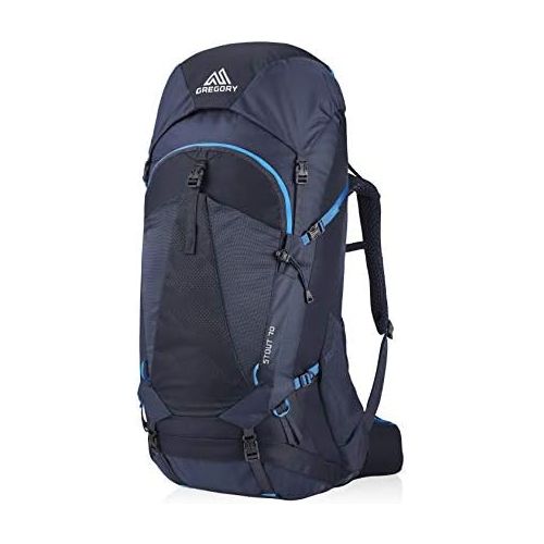 그레고리 Gregory Mens Stout Backpack, Blue (Phantom Blue), One Size