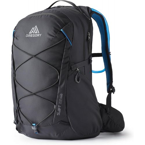 그레고리 Gregory Mountain Products Swift 22 H2O Hydration Backpack,Xeno Black,One Size