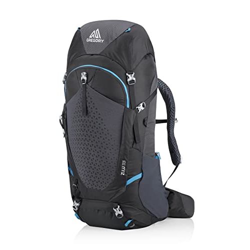 그레고리 Gregory Mountain Products Zulu 55 Backpack, Ozone Black, Medium/Large