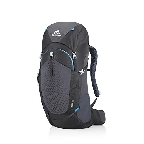 그레고리 Gregory Mountain Products Zulu 40 Backpacking Backpack, Ozone Black, Medium/Large