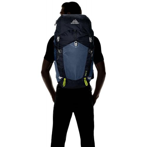 그레고리 Gregory Mountain Products Zulu 40 Liter Mens Backpack, Navy Blue, Medium