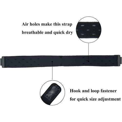  [아마존베스트]Grestun Compatible Replacement for Fitbit Inspire/Inspire HR/Inspire 2 Ankle Band, Breathable Ankle Band for Fitbit Inspire/Inspire HR (Black)