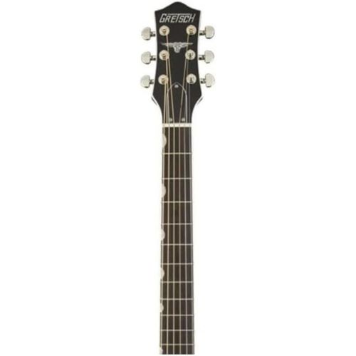  Gretsch G5013CE Rancher Junior Cutaway 6-String Acoustic Electric Guitar with Laurel Fingerboard and Mahogany Neck (Right-Handed, Black)