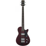 Gretsch G2220 Electromatic Junior Jet Bass II Short-Scale 4-String Right-Handed Guitar with Basswood Body (Walnut Stain)