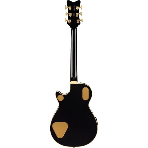  Gretsch G6134TG Limited-edition Paisley Penguin Electric Guitar - Blackburst over Black and Silver Paisley Sparkle