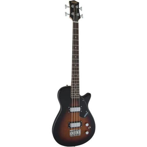  Gretsch G2220 Electromatic Junior Jet Bass II Short-Scale 4-String Right-Handed Guitar with Basswood Body (Tobacco Sunburst)