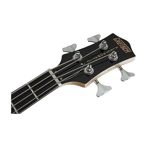  Gretsch G2220 Electromatic Junior Jet Bass II Short-Scale 4-String Right-Handed Guitar with Basswood Body (Tobacco Sunburst)