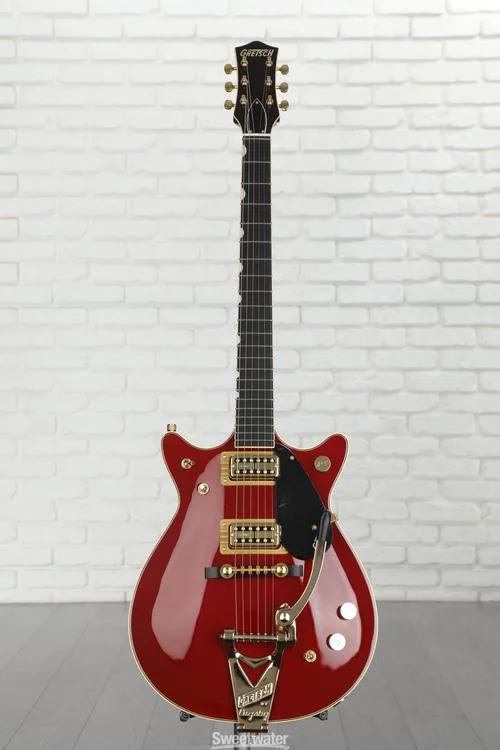  Gretsch G6131T-62 Vintage Select Edition '62 Duo Jet - Firebird Red Demo