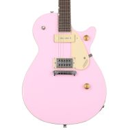 Gretsch G2215-P90 Streamliner Junior Jet Club P90 Electric Guitar - Shell Pink