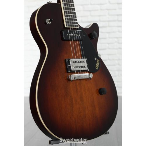  Gretsch G2215-P90 Streamliner Junior Jet Club P90 Electric Guitar - Havana Burst