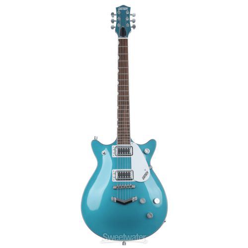  Gretsch G5222 Electromatic Double Jet BT Electric Guitar - Ocean Turquiose