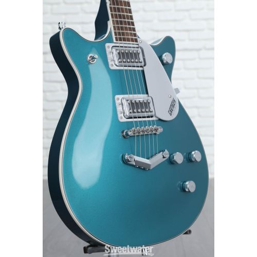  Gretsch G5222 Electromatic Double Jet BT Electric Guitar - Ocean Turquiose