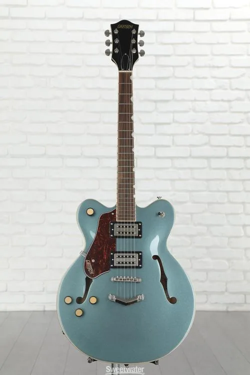  Gretsch G2622LH Streamliner Center Block Double-Cut Left-handed Electric Guitar - Gunmetal