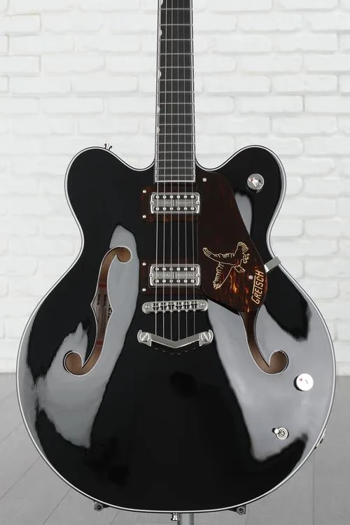 Gretsch G6636-RF Richard Fortus Signature Falcon with V-Stoptail - Black