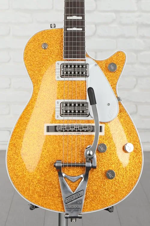 Gretsch G6129T-89VS Vintage Select '89 Sparkle Jet Electric Guitar - Gold Sparkle