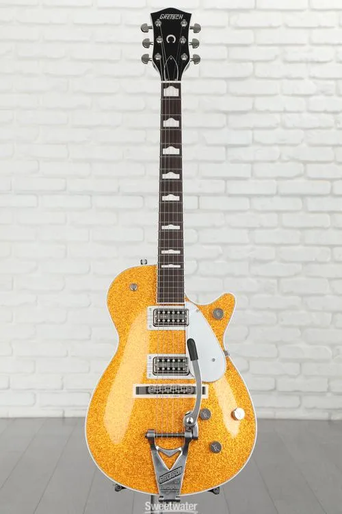  Gretsch G6129T-89VS Vintage Select '89 Sparkle Jet Electric Guitar - Gold Sparkle