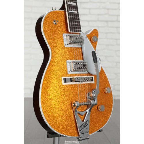  Gretsch G6129T-89VS Vintage Select '89 Sparkle Jet Electric Guitar - Gold Sparkle