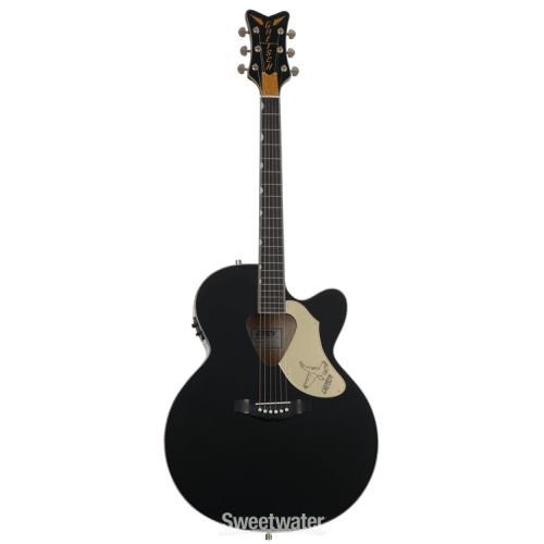  Gretsch G5022CBFE Rancher Falcon Jumbo Cutaway Acoustic-Electric Guitar - Black