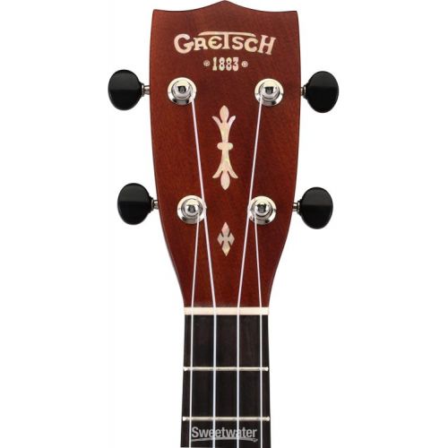  Gretsch G9112 Resonator-Ukulele - Honey Mahogany Stain