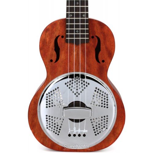  Gretsch G9112 Resonator-Ukulele - Honey Mahogany Stain