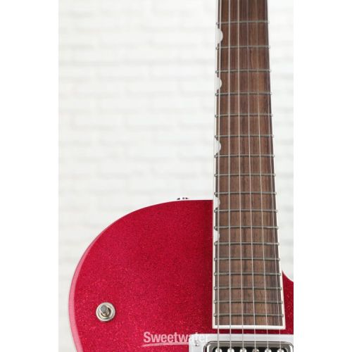  Gretsch G6120T-HR Brian Setzer Signature Hot Rod - Magenta Sparkle with Rosewood Fingerboard